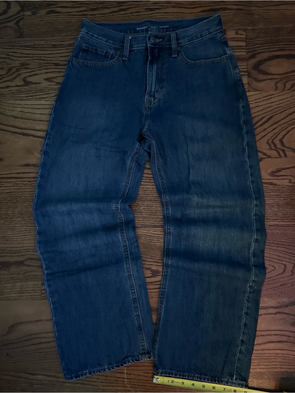 Old Navy Relaxed Fit Men's Jeans in Dark Blue Wash